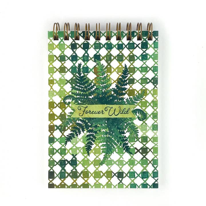 Carnet à spirale Forever Wild-Little Ideas pour la vente par Keller Design Co.