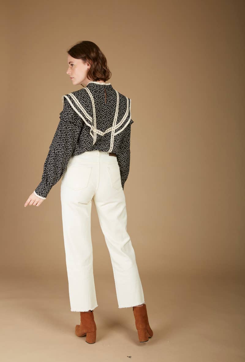 Andy & Lucy – Großhandel Jeans – Damen – GAINSBOURG - Gerade geschnittene Jeans8