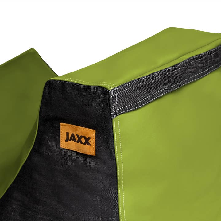 LuvU - Wholesale Chair - Jaxx Pixel Gamer Bean Bag Chair, Premium Vinyl / Dark Denim93