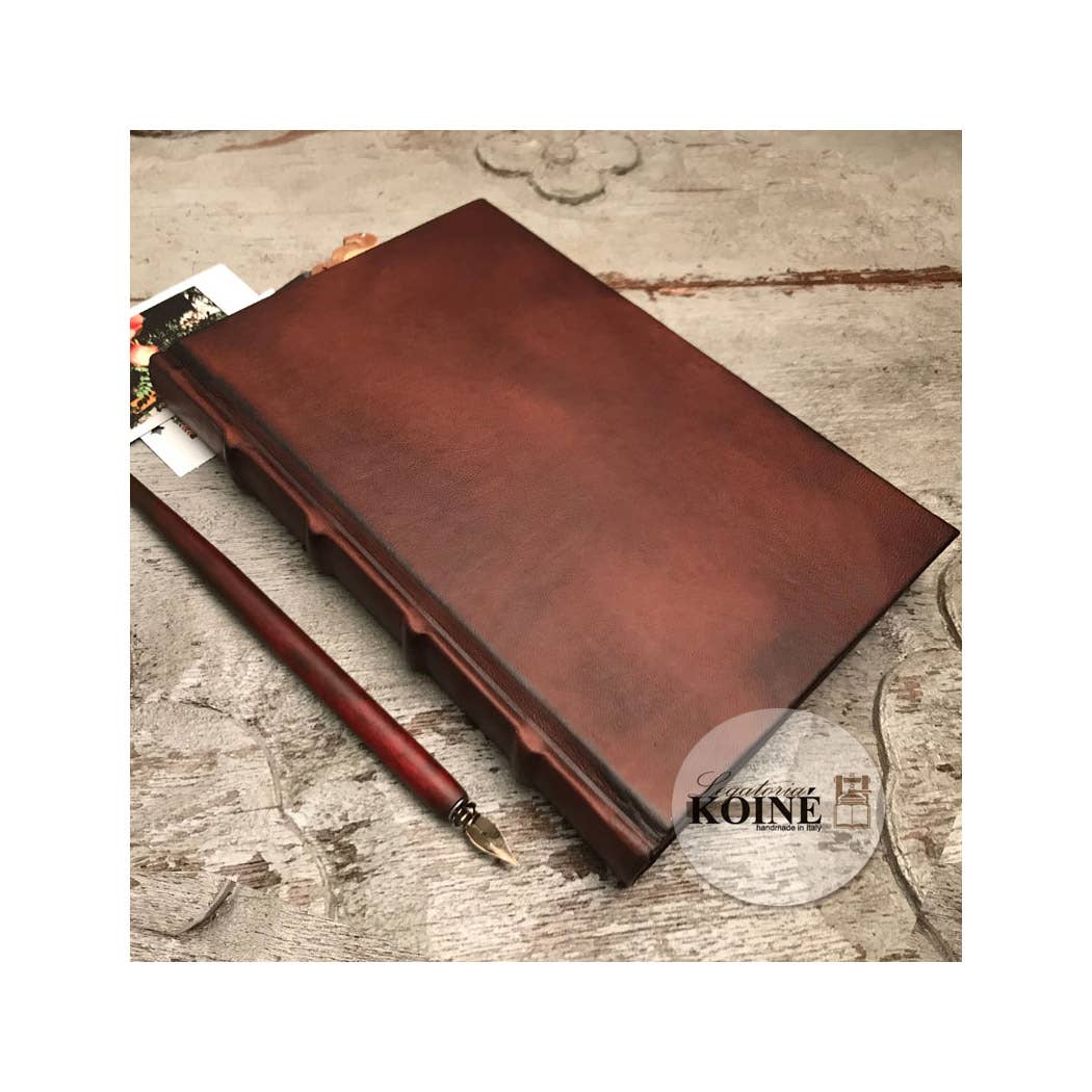 Legatoria Koiné – Großhandel Tagebuch – Klassisches Notizbuch aus echtem Leder8