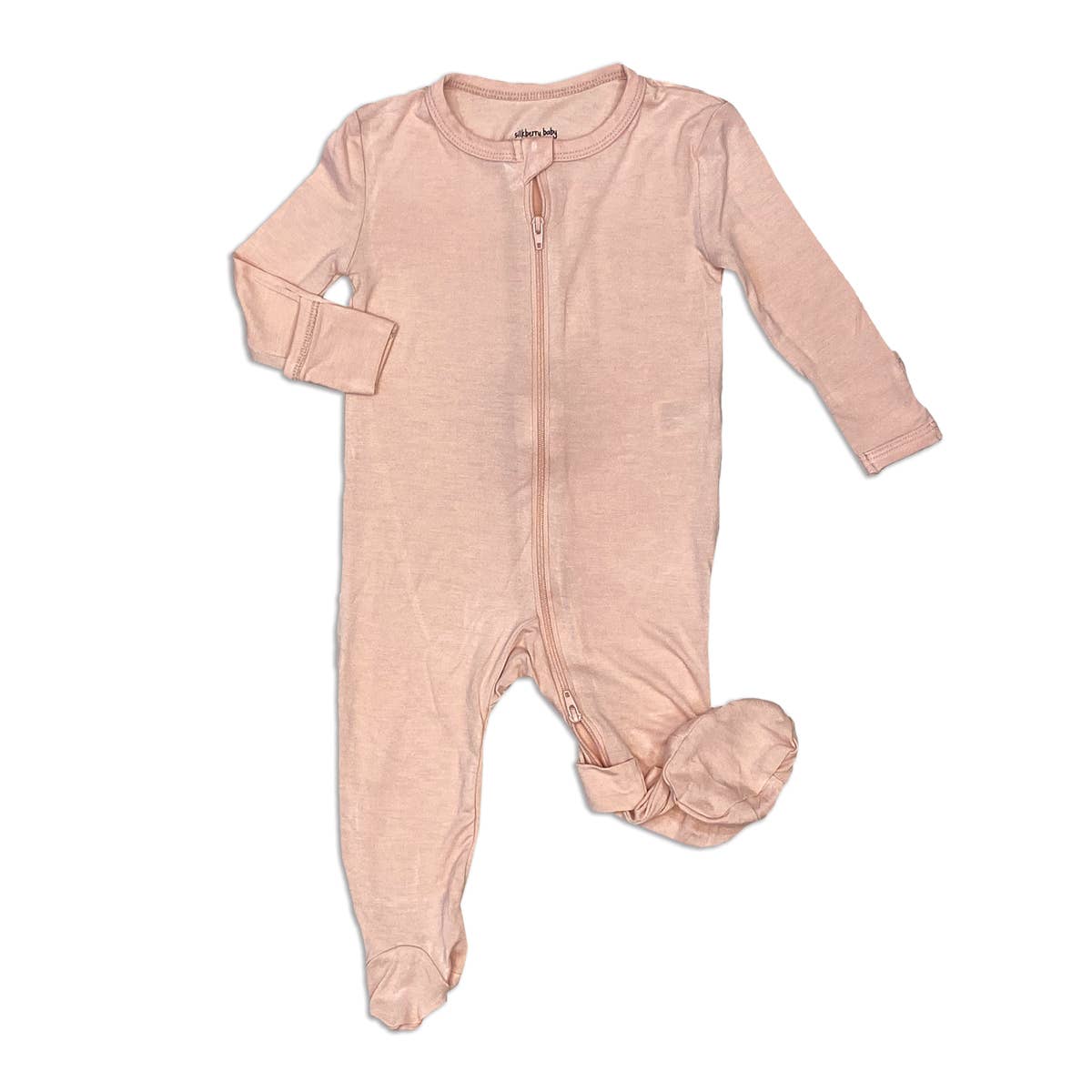 Silkberry Baby - Wholesale Jumpsuit - Baby - Bamboo Two Way Zipper Footies (Solid Color)1