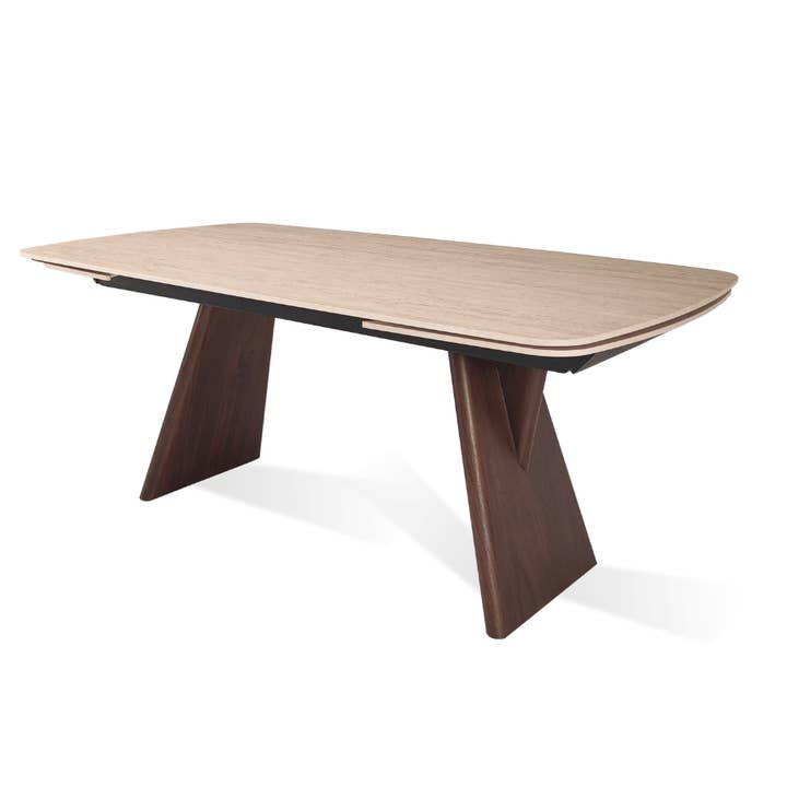 Table extensible | Plateau en céramique italienne naturelle Sardis pour la vente par Your Bar Stools