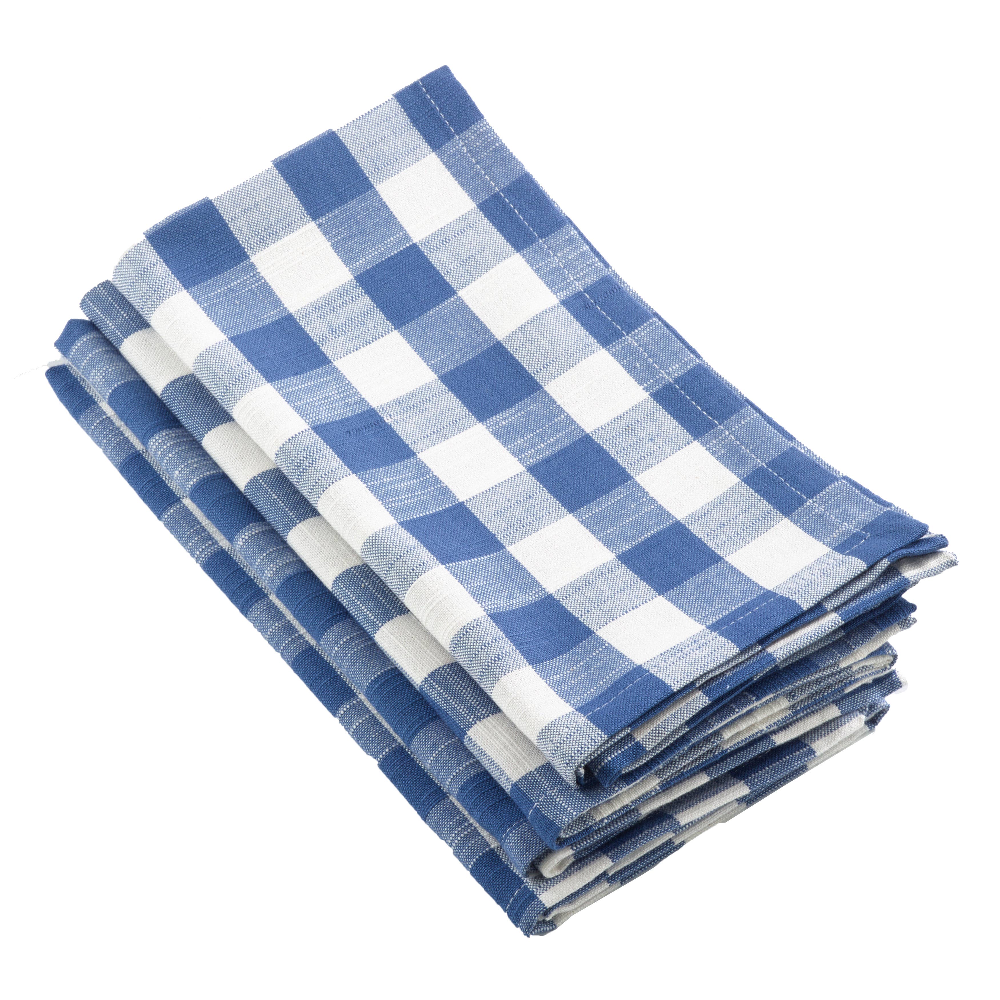 Fennco Styles - Vendita all'ingrosso Tovaglioli da tavola in stoffa - Tovagliolo da tavola in cotone a quadretti da 50,8 cm0