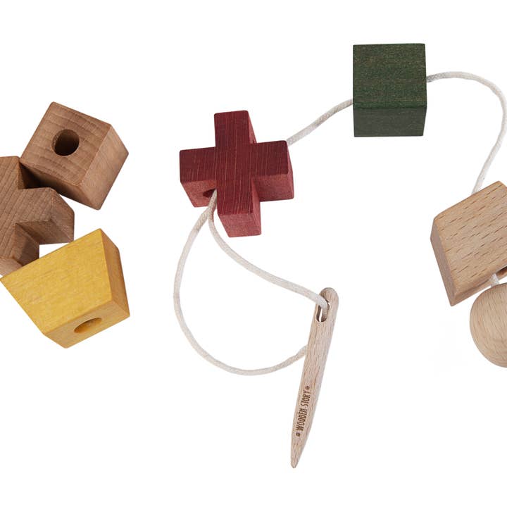 Wooden Story Sp. z o.o. - Wholesale Wood Toy - Kids - Wooden needle - for threading blocks2