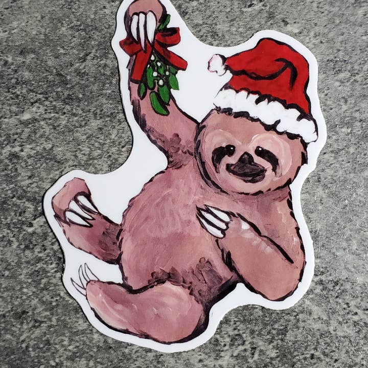 Dragon Art - Wholesale Sticker - Kiss me Sloth Sticker
