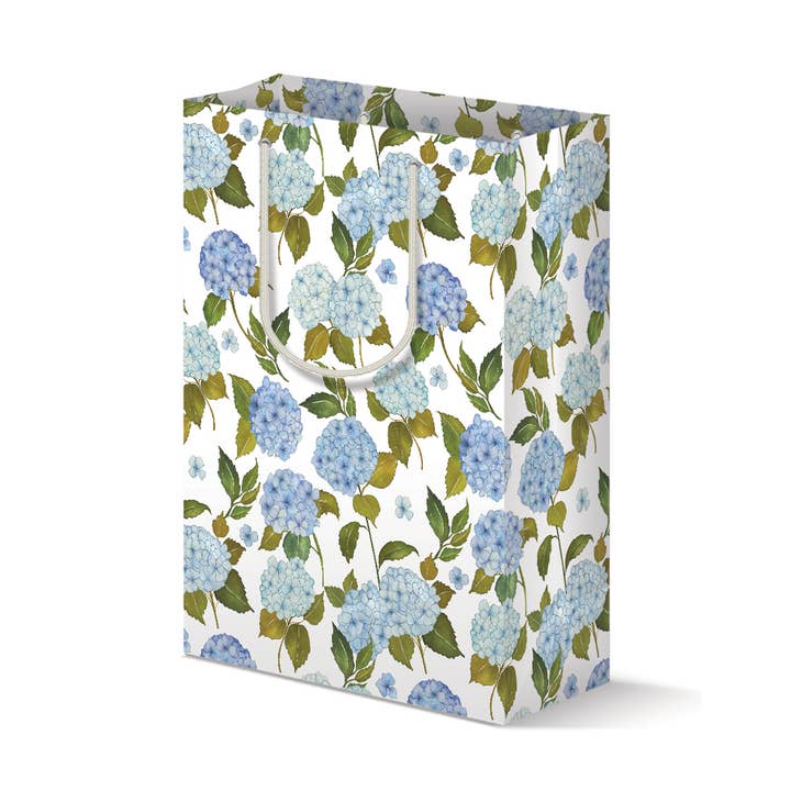 Hortensia bleu - Sac cadeau pour mariage, anniversaire pour la vente par KelseyMDesigns