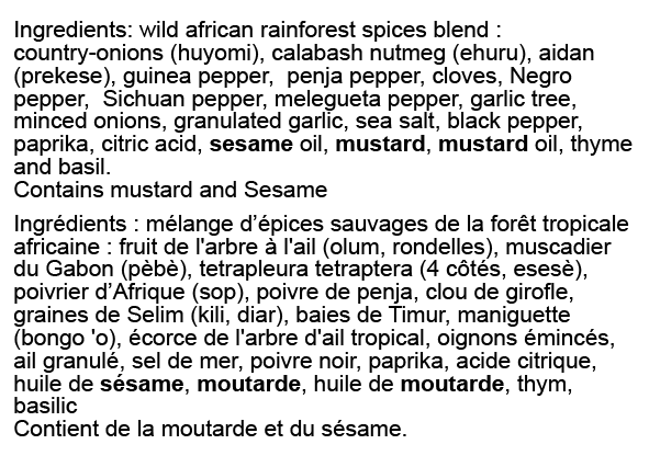 Kan Kan - Wholesale Dried Spice Mix - 24 Pouch Mild & 24 Pouch Med3