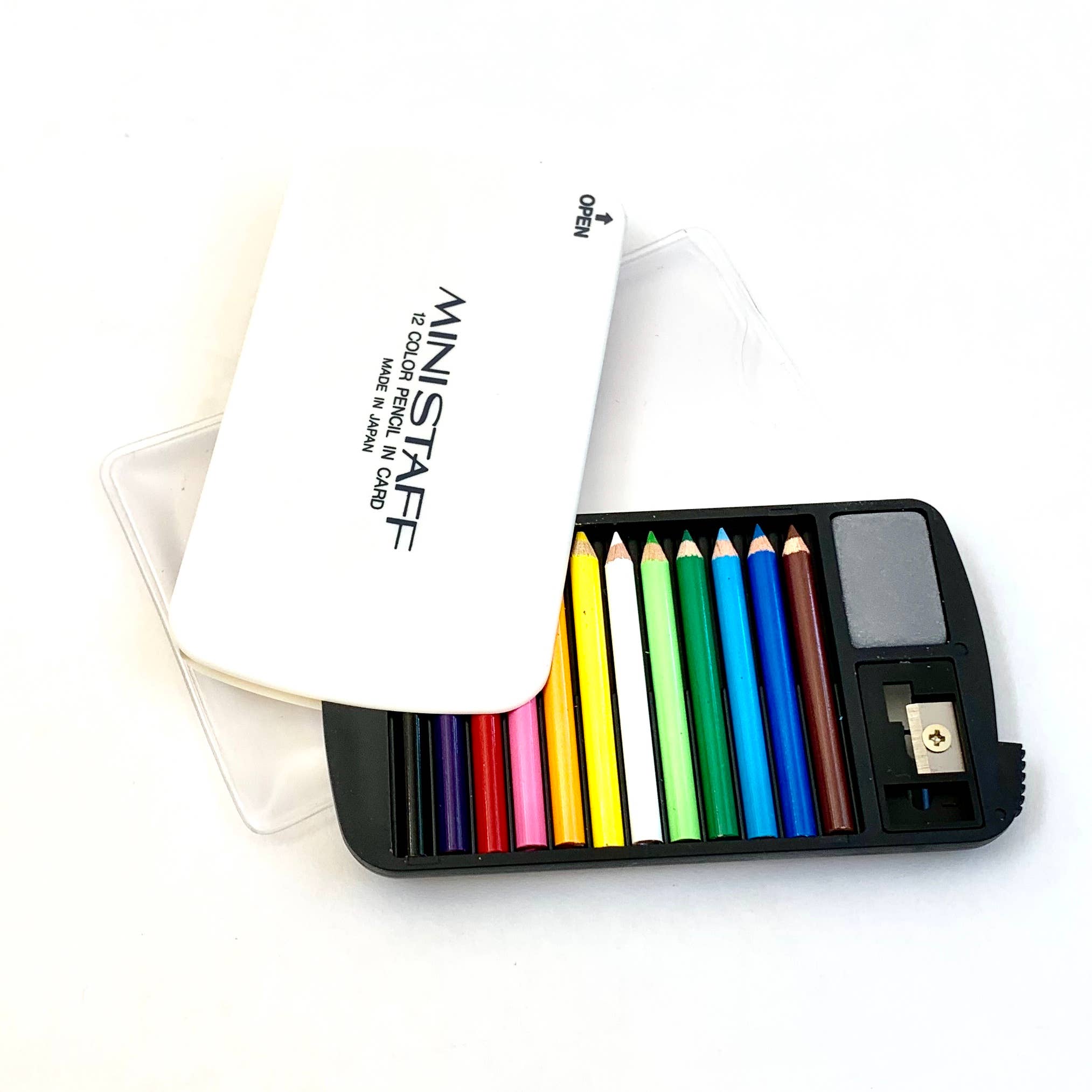 BCmini - Wholesale Pencil - 22133 12 Mini Pencils in White Card Case-111