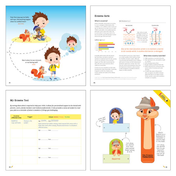 Butterfly Publishing - Wholesale Preschool Book (3-5) - The Eczema Detective (Softcover)5