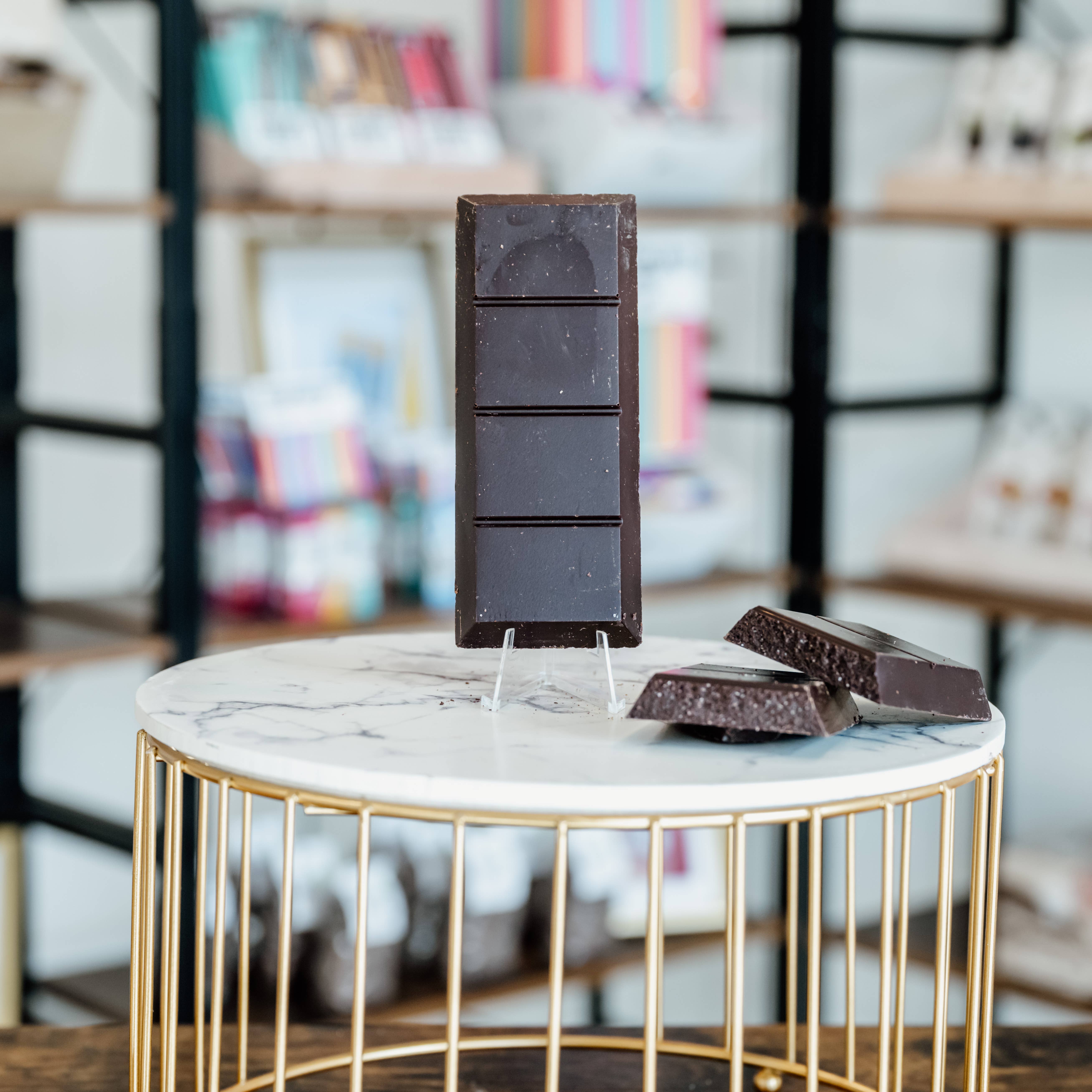 Ciokarrua - Wholesale Chocoladereep -  Chocolade van Modica IGP Siciliaanse sinaasappel 80 gr
1