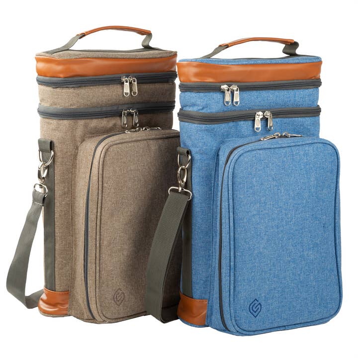 Contemporary 4 Person Wine Cooler Bag for wholesale by Greenfield Collection