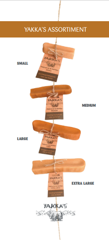 Yakka's – Engroshandel Godbid - Hund – Yakka's M churpi osteben - tyggepind til hundesnack fra Himalaya2