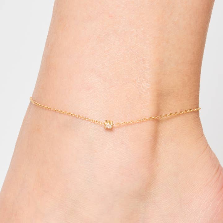 BYREN | ÉLINE L'ATELIER - Wholesale Anklet - 624RX10 stainless steel ankle chains