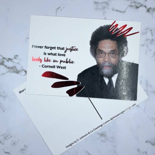 D. Johnson & Co Greetings - Wholesale Everyday Greeting Card - Share in celebrating BHM folded card set5