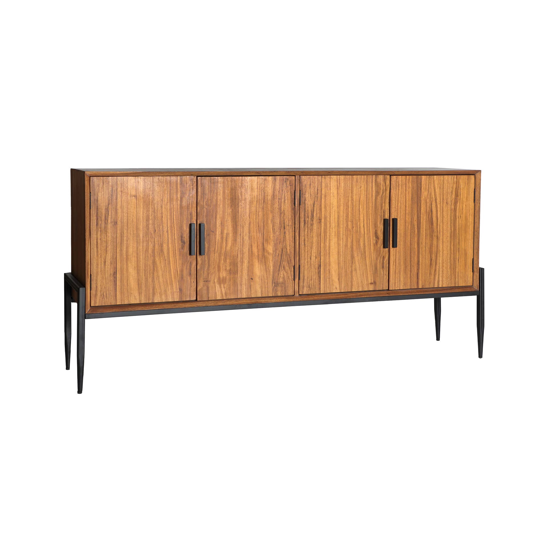 Kodu Home Design - Wholesale Sideboard - Fir wood sideboard in brown color, measuring 180x40x85cm1