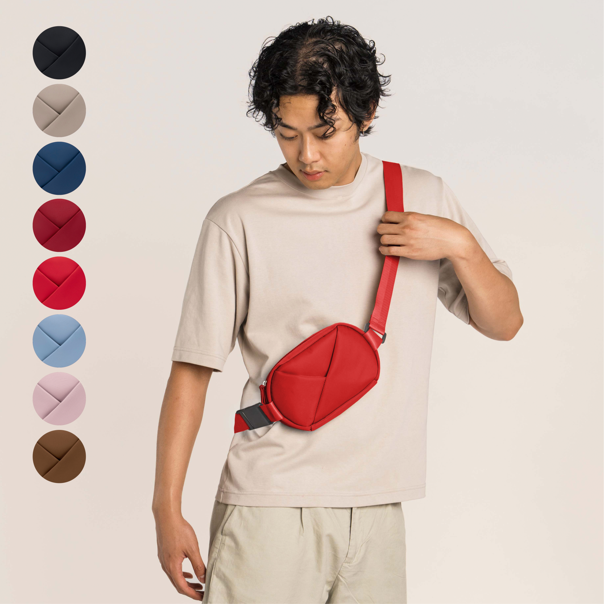 Lux and Nyx - Wholesale Belt Bag - Women's - Origami Belt Bag - Convertible Belt, Sling, & Crossbody Bag5