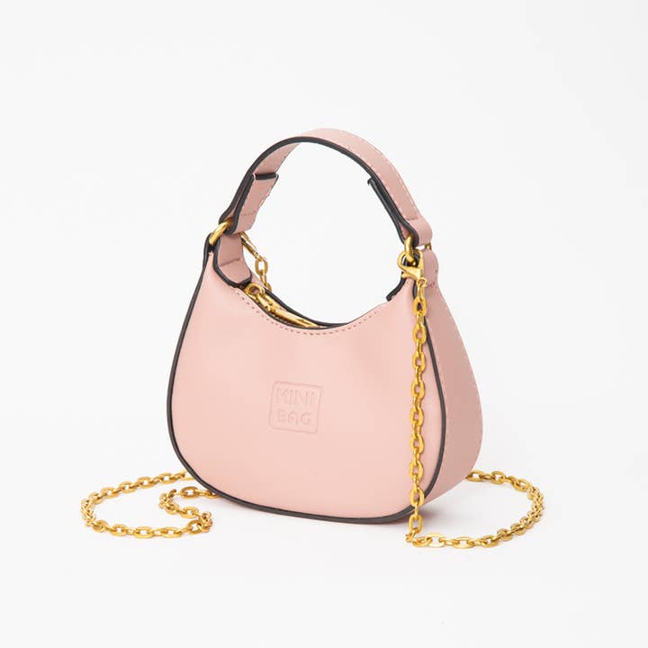 Sensibling Corp. - Wholesale Top Handle Bag - Women's - Faux Leather Chic Mini Hobo Handbag / Crossbody Bag
10