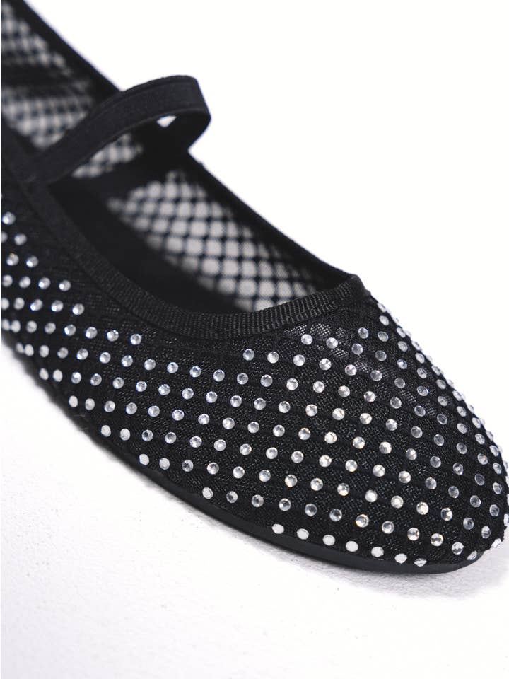 Nero 259982 - Ballerine scintillanti in vendita all'ingrosso su Faire3