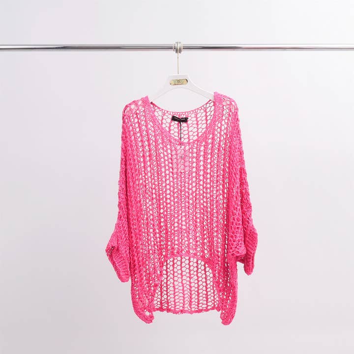 Cecile Wang - Wholesale Knit Sweater - Women's - MT8013-2 crochet knit sweater