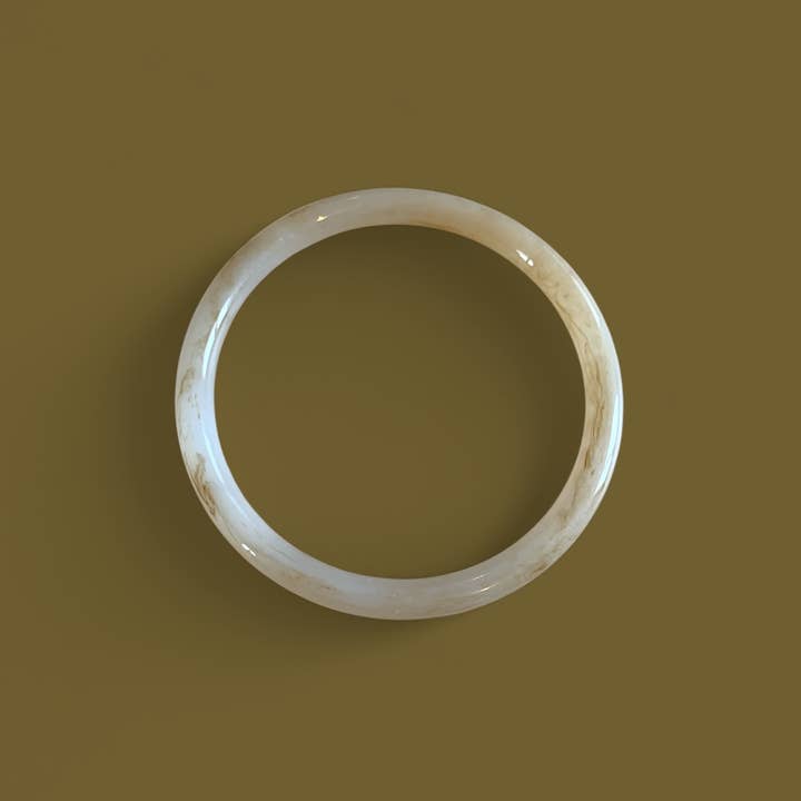 Small sand bangle - Cellulose acetate for wholesale by agathe & cocö
