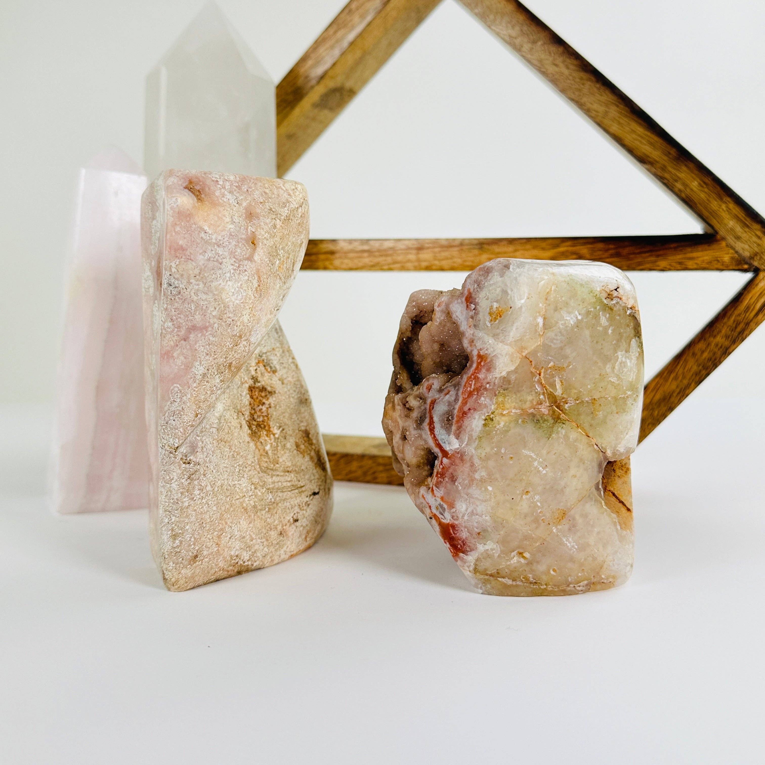 Rock Paradise - Wholesale Spiritual Stone/Crystal - Pink Amethyst Polished Crystal Freeform YOU CHOOSE #72