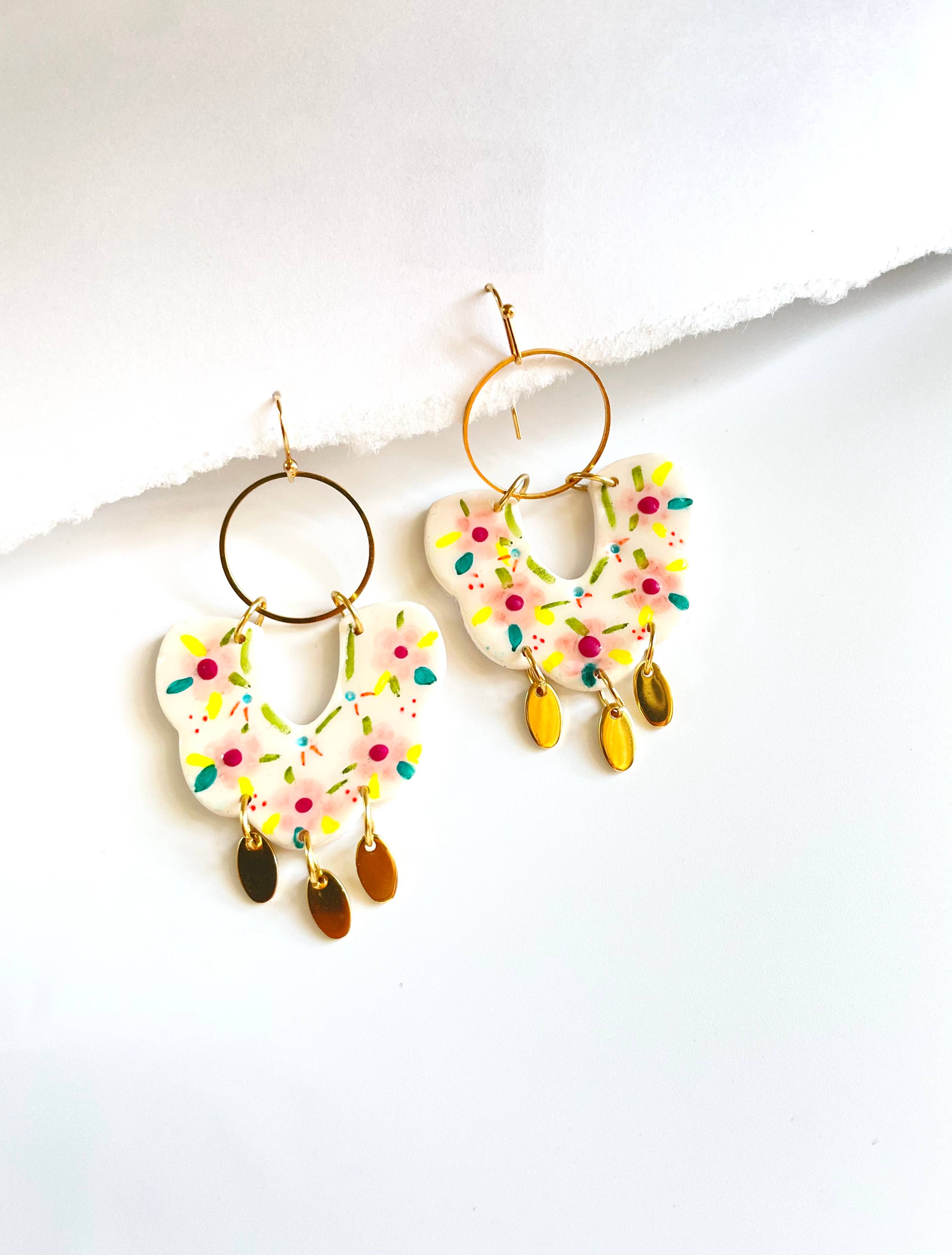 AnalyJewelry - Wholesale Dangle Earrings - Adelita Colorful Earrings