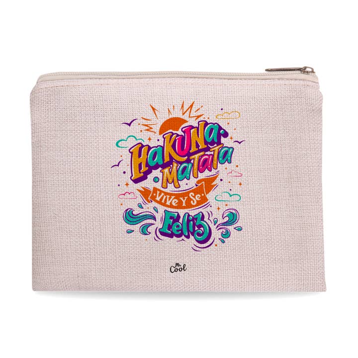 Toilettaske - Hakuna Matata live og vær glad for engroshandel hos STAR WAY, S.L. | MrCool
