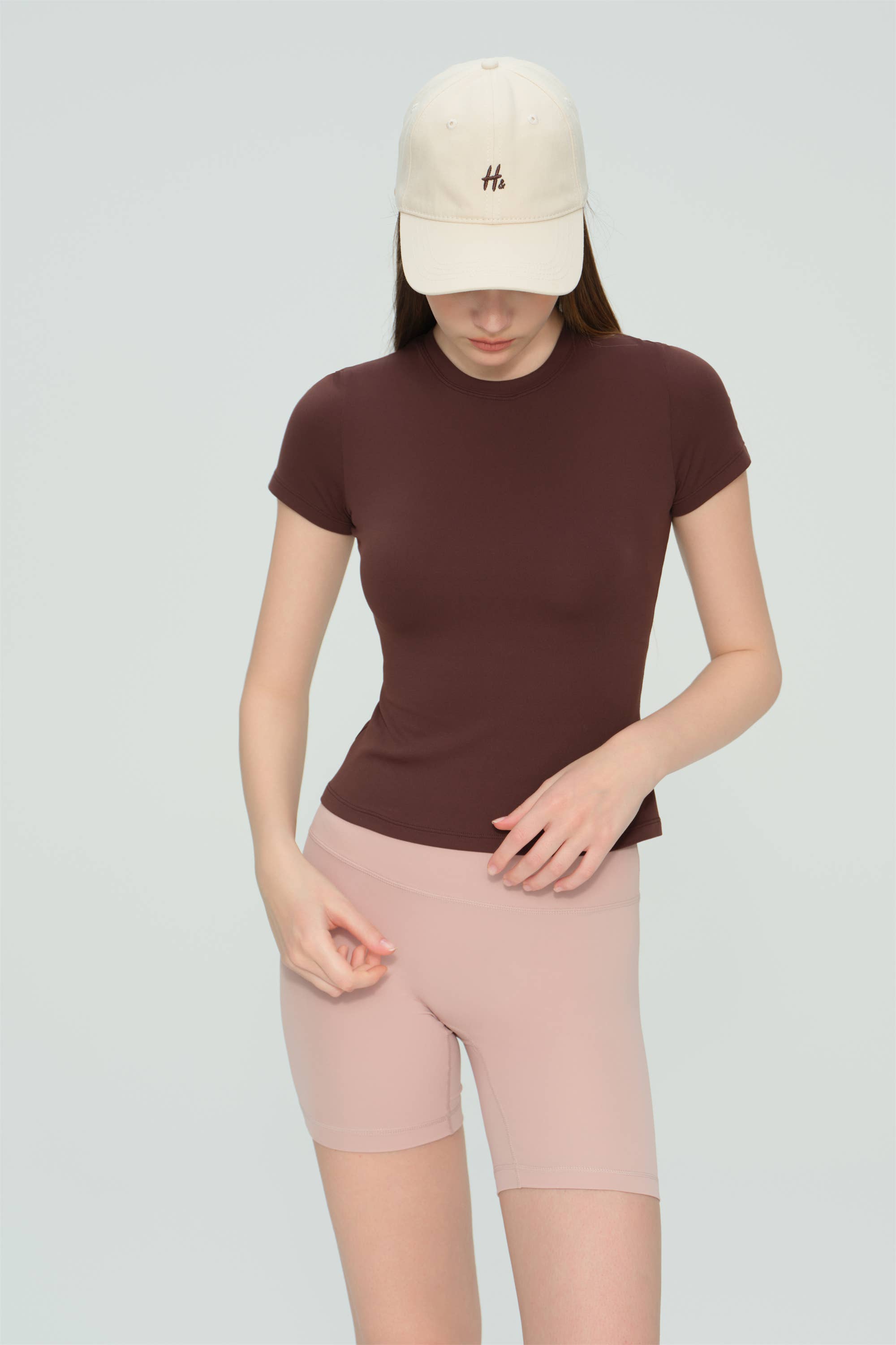 91thelabel - Wholesale Athletic Shorts - Women's - Luna High Waist Mid-Thigh Biker Short43