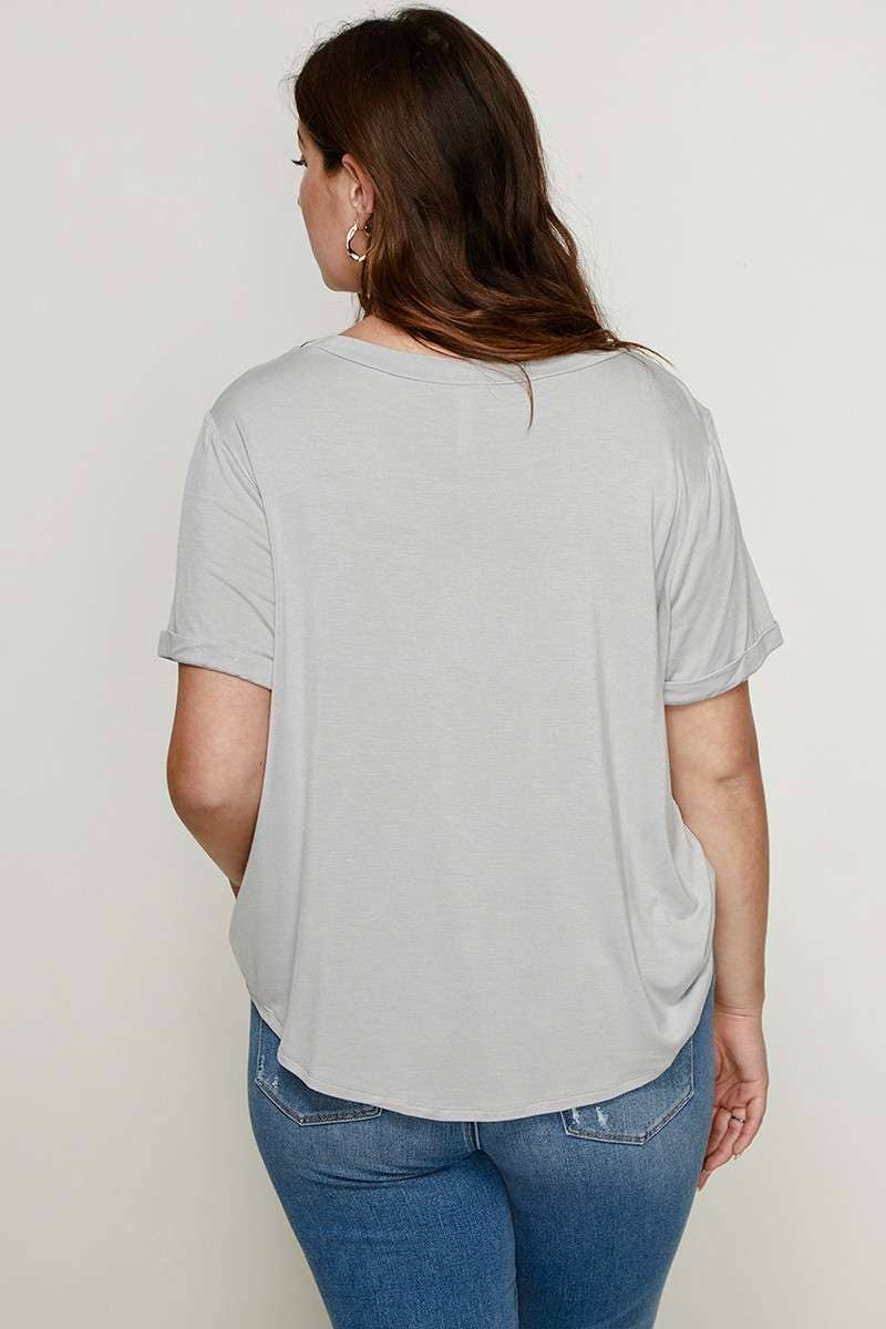 mittoshop - Wholesale T-Shirt - Women's - PLUS BAMBOO CASUAL T SHIRT14