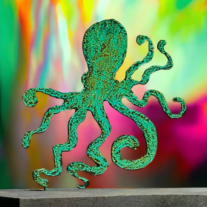 Whimsies - Wholesale Magnet - Octopus magnet Nautical Beach souvenirs coastal gifts LAKE0