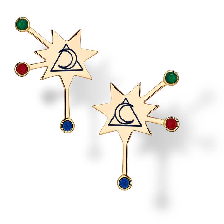 Cosmo statement øreringe for engroshandel hos Milk Tooth LDN