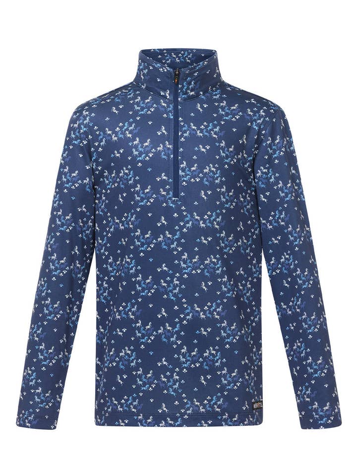 Kids In the Zone Coolcore® Long Sleeve Riding Shirt for wholesale by Kerrits