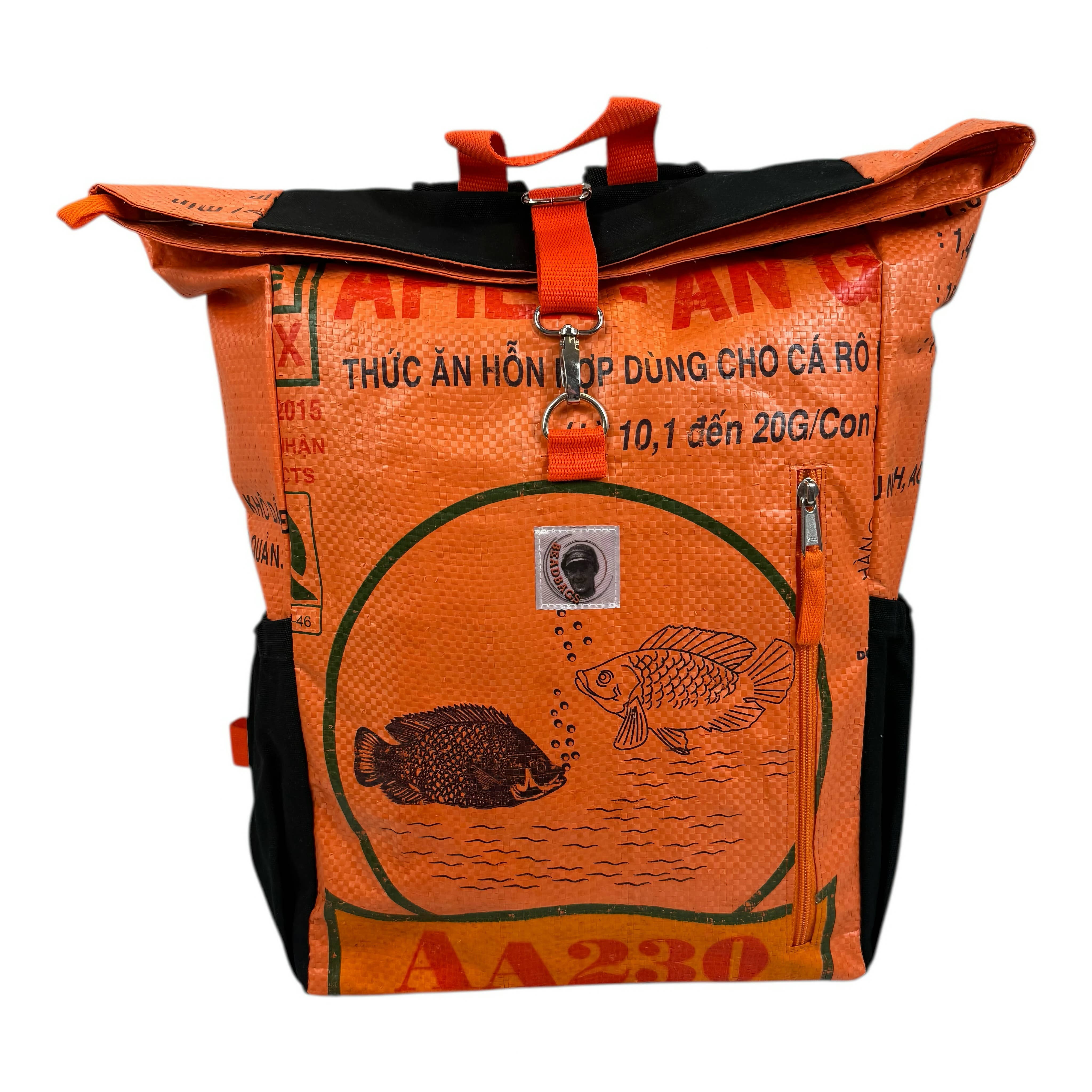 BEADBAGS - Wholesale Backpack - Unisex - Beadbags Classic Adventure Backpack Ri100 orange6