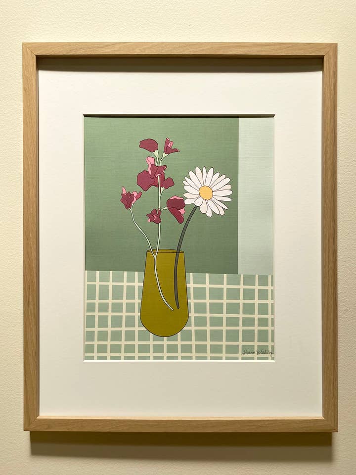 April Flower Print for wholesale by Figure Form