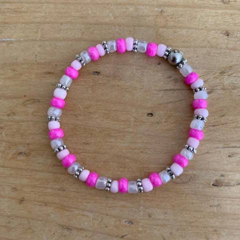 Kinderarmband - pink für den Großhandel von Ois isi - Erika Hoppe