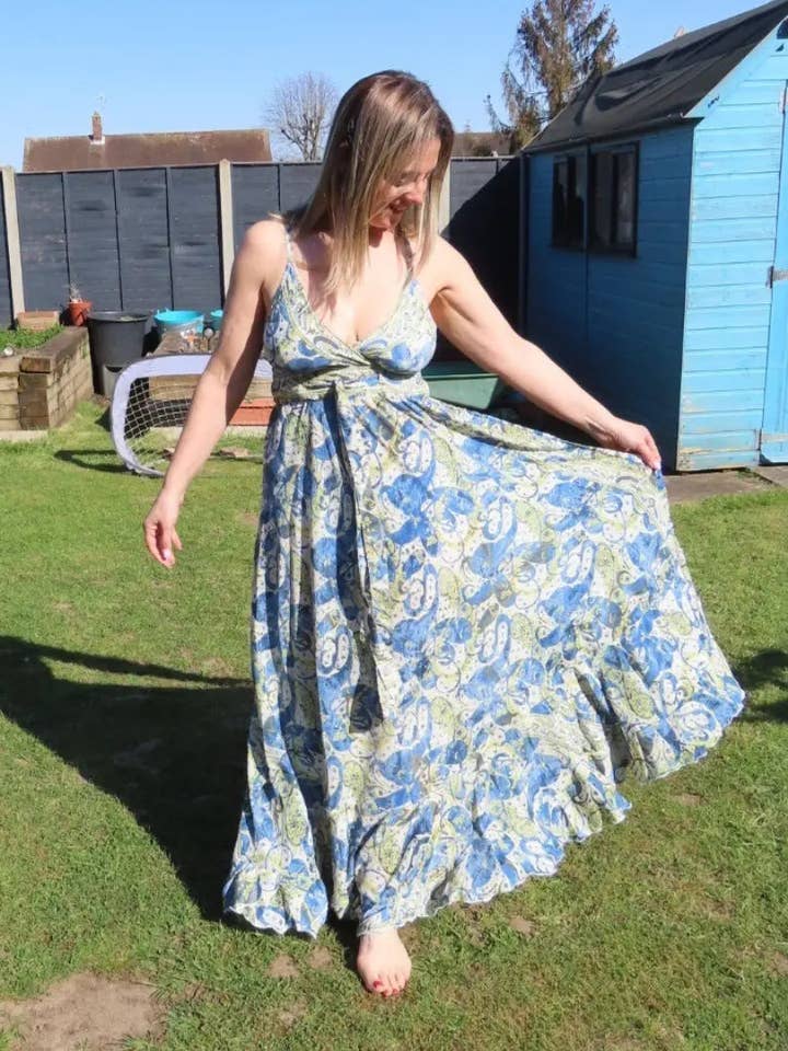 The Satin Silk Dress – Effortless Grace, Consciously Made for wholesale by Artofakind