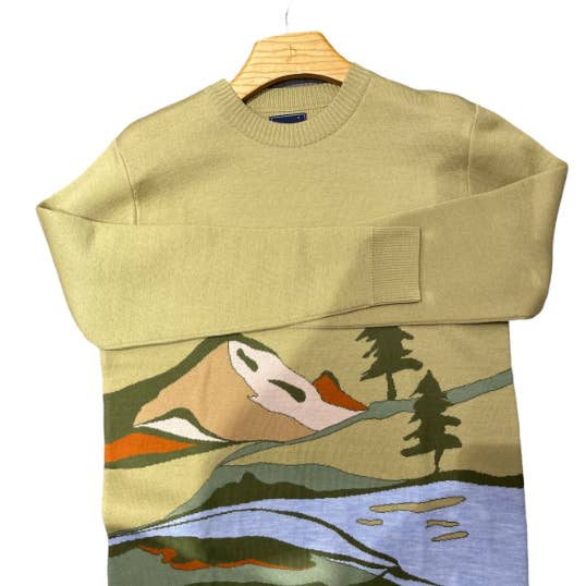 Merino Wool Mountain Sweater for wholesale by Stitch Note