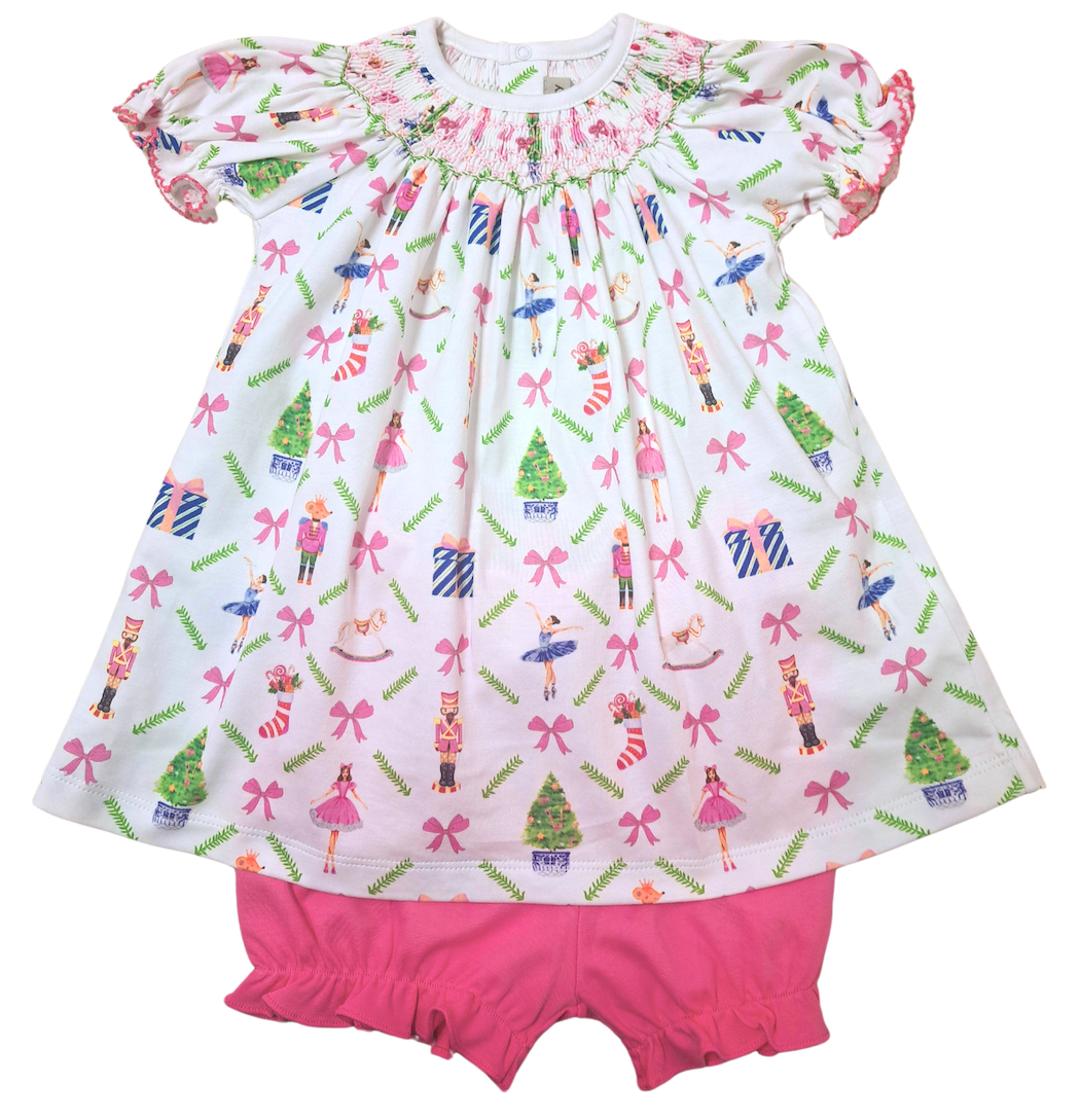 Marco and Lizzy - Vente Robe – enfant - Robe "Casse-Noisette" à smocks pour fille1