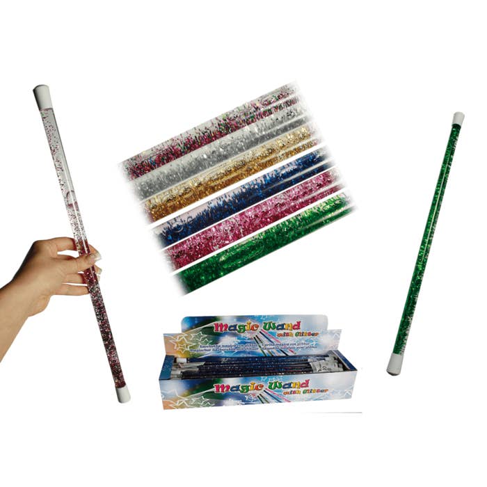 Out of the blue KG - Vendita all'ingrosso Bacchetta magica - Bambini - Bacchetta magica con glitter e liquido colorato,
