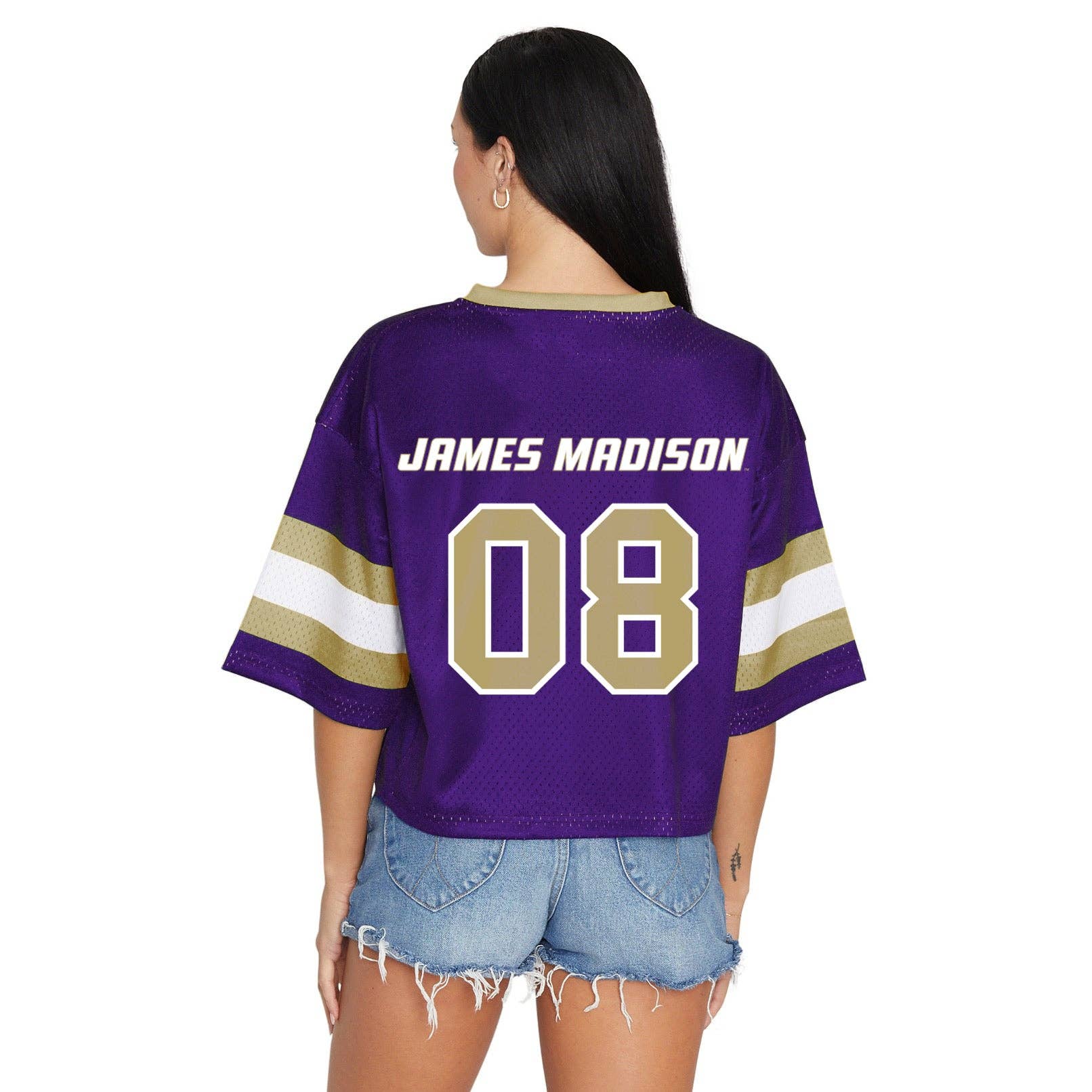 Lojo Collegiate Apparel – wholesale Shirt – Women’s – JMU Football Jersey1