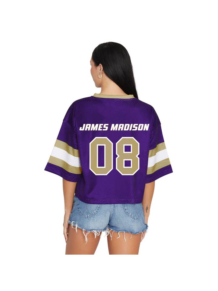 Lojo Collegiate Apparel – wholesale Shirt – Women’s – JMU Football Jersey1