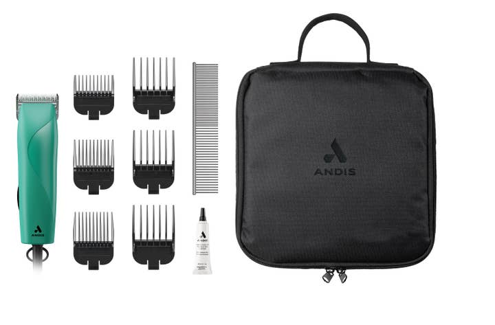 Pet Palette Distribution - Wholesale Pet Grooming Tool - Dog - Andis MBG-2-Easy Clip Groom Detachable Blade Clipper Kit4