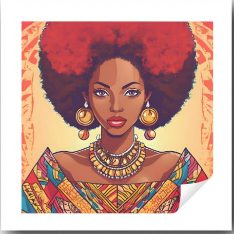 Oshalu (3x3-inch sticker) for wholesale by Faceries.com