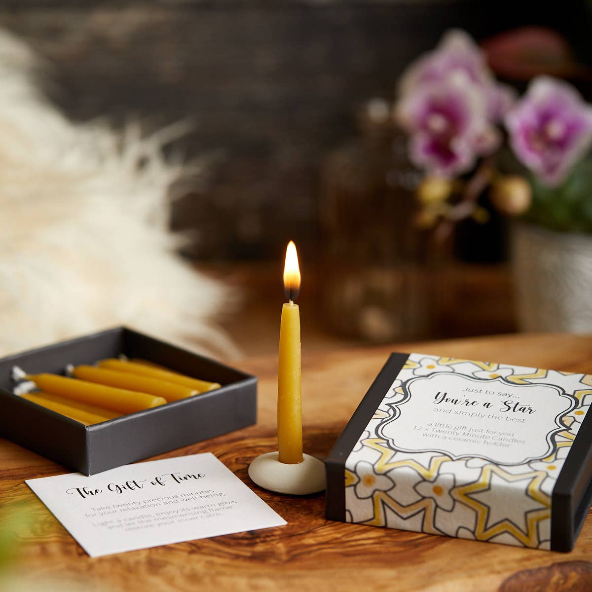 Cotton & Grey - Wholesale Tapered Candle/Candlestick - Just to say... Bundle70