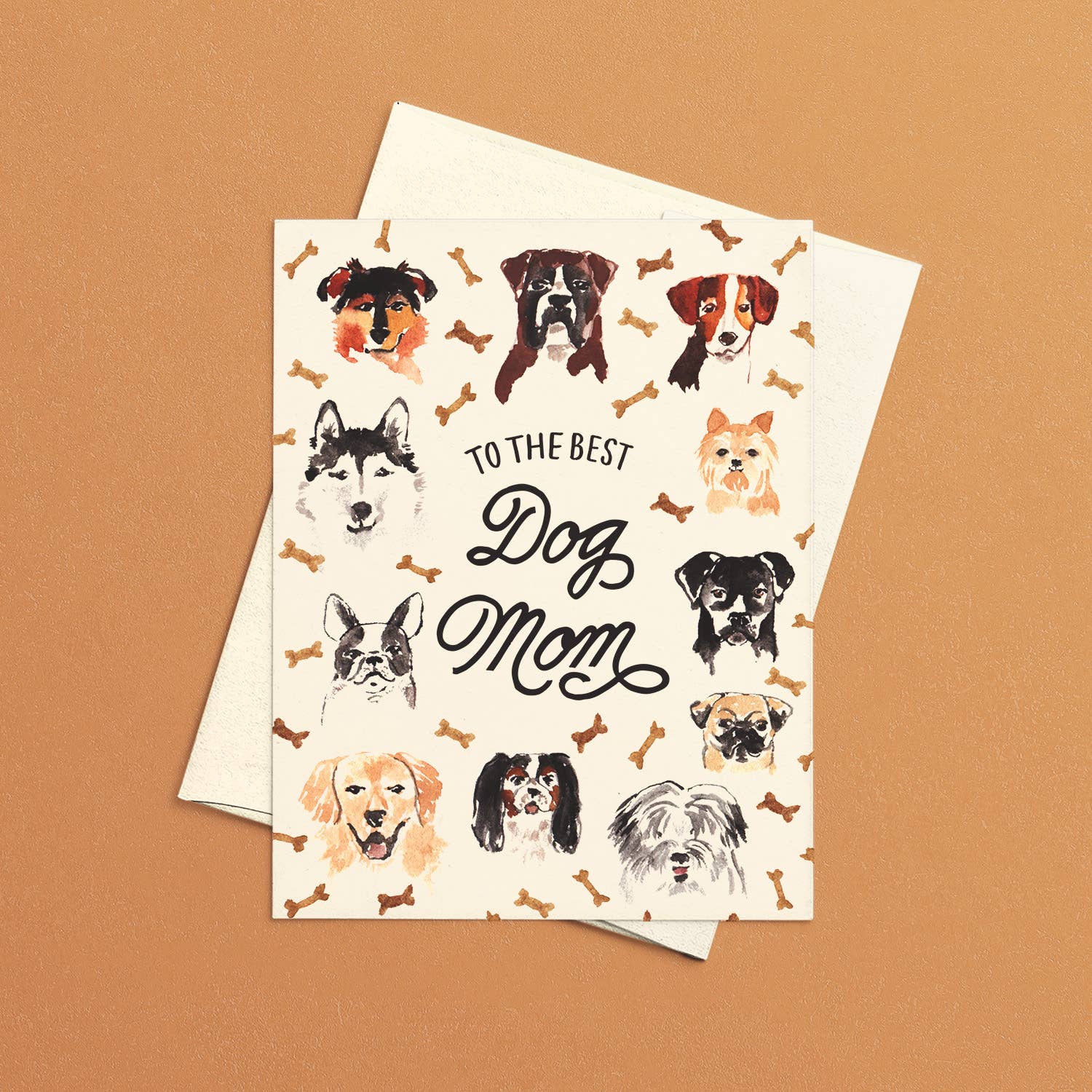 Antiquaria – Engroshandel Morsdagskort – Bedste Hund Mom Card1