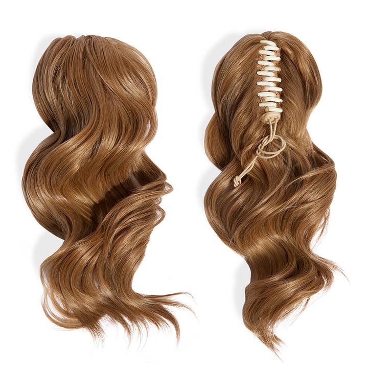 INH Hair - Wholesale Hair Clip - Women's - Emily | Half up Half Down Mini Claw Clip Pony2