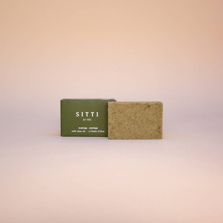 Sitti Social Enterprise - Venta al por mayor Pastilla de jabón - Jabón de aceite de oliva moringa3