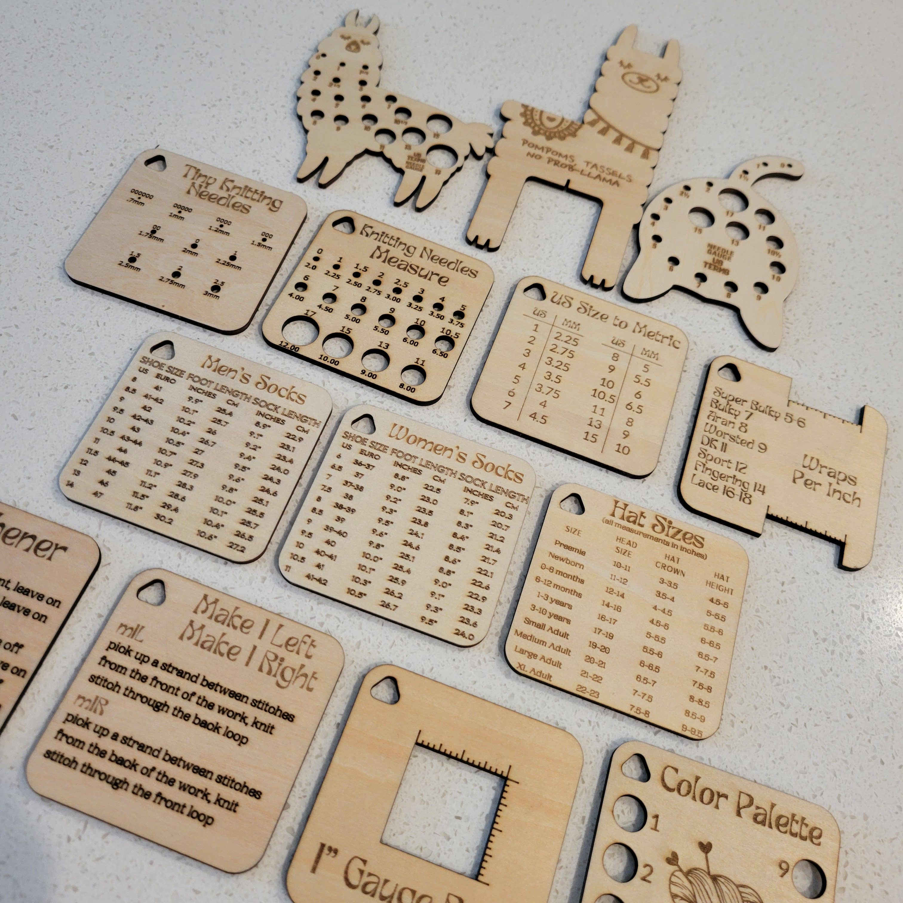 Chippy's Knittery - Wholesale Knitting/Crochet Supplies - Keychain Knitting Tools in Packaging5