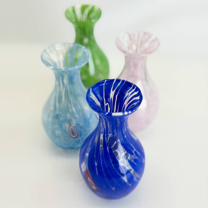Via Graceffo - Wholesale Vaas - Kleine vaas van Murano-glas Fiori, gemaakt in Italië4