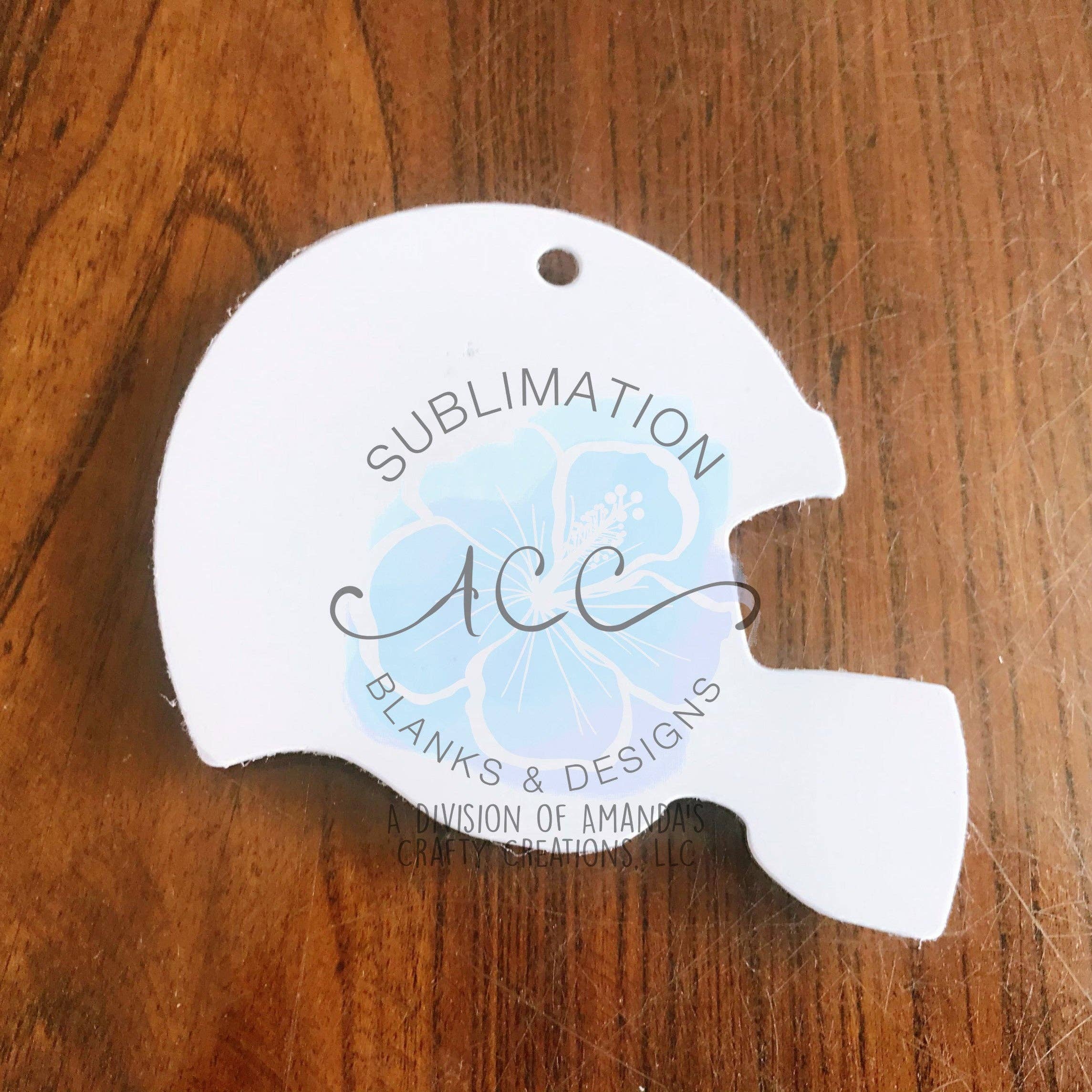 ACC Sublimation Blanks - Vente Objets de décoration - Supports d'ornement en aluminium pour sublimation, double face, prêts à l'emploi6